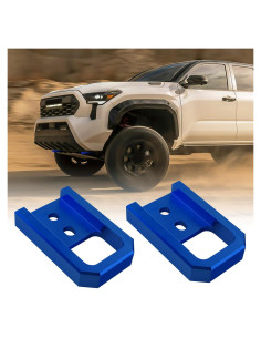 Ganchos de Remolque Delanteros TECHPICCO para Tacoma 2024-2026 y 4Runner 2025-2026 - Azul