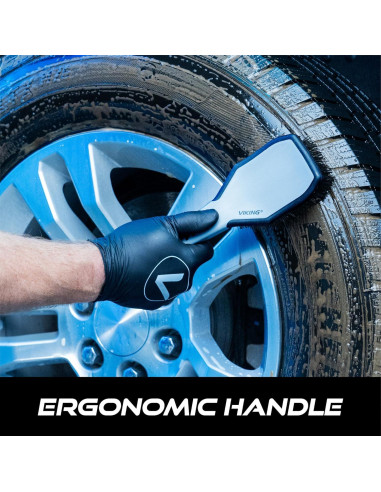 Cepillo para Llantas VIKING Ergonomico 26.2x8.4cm Gris