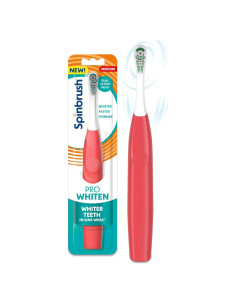 Cepillo de Dientes Eléctrico Spinbrush PRO Blanqueador Coral