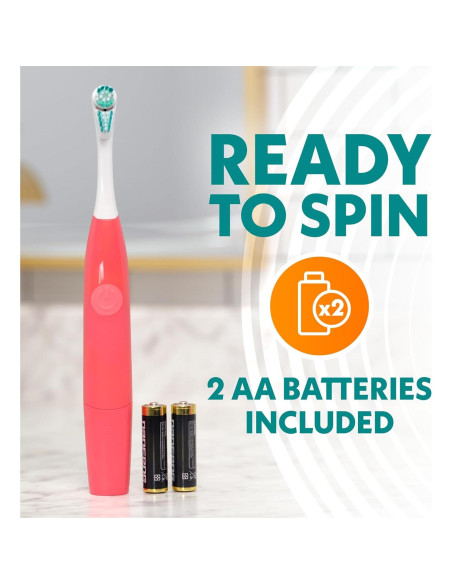 Cepillo de Dientes Eléctrico Spinbrush PRO Blanqueador Coral