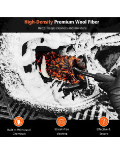 Kit de Limpieza de Ruedas YeewayVeh 4 Piezas Microfibra 2