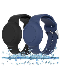 Banda de Silicona Impermeable Meliya para AirTag Niños - 2 Pzas