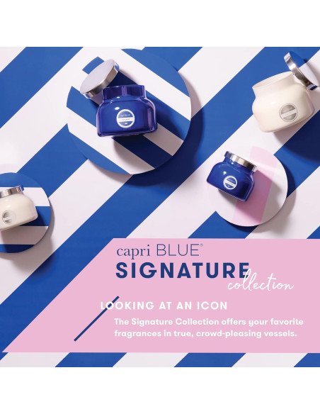 Vela Aromática Capri Blue Volcano 226.8 g Aqua - Cera de Soja