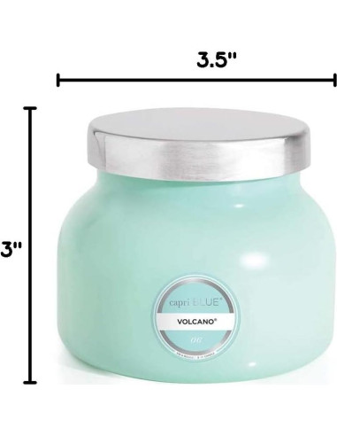 Vela Aromática Capri Blue Volcano 226.8 g Aqua - Cera de Soja