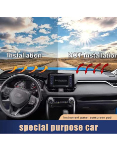 Cubierta de Tablero Antideslizante Tcxdioo para Mazda 6 2009-2012 2