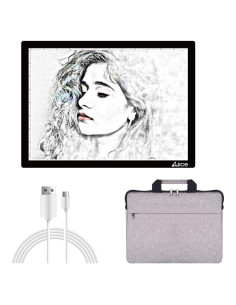 Panel de Luz LED Elice A4 Recargable con Batería y Bolsa