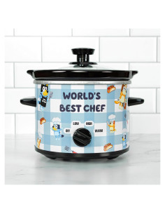 Olla de Cocción Lenta Uncanny Brands Bluey 1.81kg Cerámica