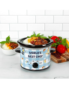 Olla de Cocción Lenta Uncanny Brands Bluey 1.81kg Cerámica 2