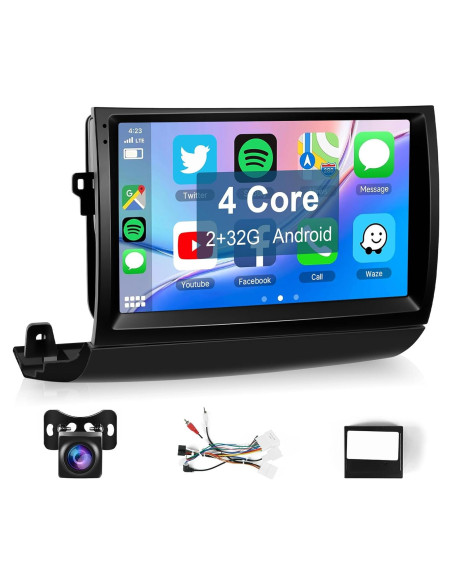 Estéreo de Coche Leadfan para Toyota Prius 2004-2009 con CarPlay