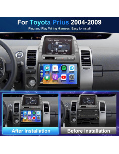 Estéreo de Coche Leadfan para Toyota Prius 2004-2009 con CarPlay 2