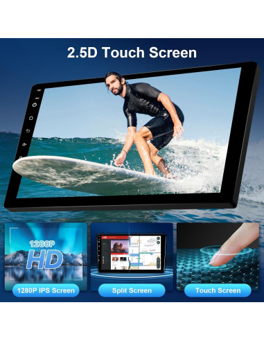 Estéreo de Coche Leadfan para Toyota Prius 2004-2009 con CarPlay