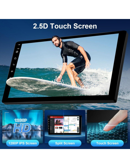 Estéreo de Coche Leadfan para Toyota Prius 2004-2009 con CarPlay