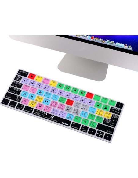 Cubierta de Teclado de Silicona XSKN para Adobe After Effects