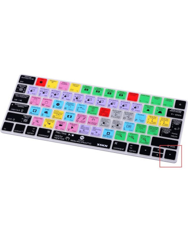 Cubierta de Teclado de Silicona XSKN para Adobe After Effects