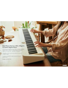 Piano Digital Casio Privia PX-S1100 88 Teclas Bluetooth Blanco 2