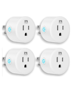 Enchufe Inteligente YNF 4 Paquete Control por Voz Alexa