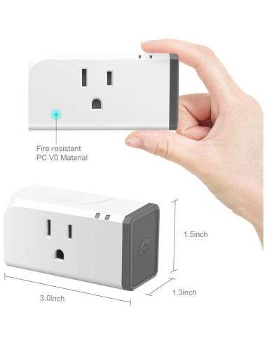 Enchufe Inteligente WiFi SONOFF S31 Lite 15A Control por Voz