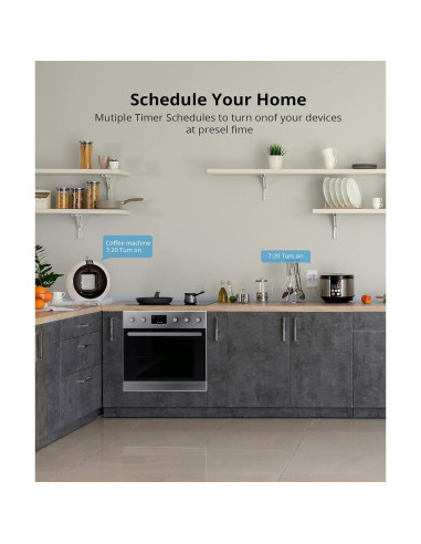 Enchufe Inteligente WiFi SONOFF S40 - Monitoreo Energía 15A