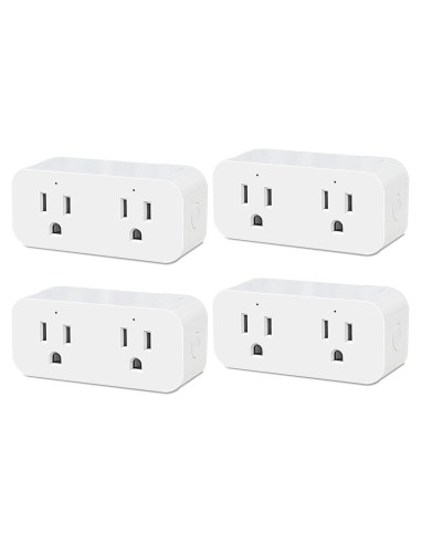 Enchufe Inteligente QIACHIP 16A 2000W 4 Paquetes Control Remoto