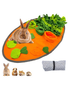 Alfombra de Forrajeo para Conejos HERCOCCI 76x40 cm Antideslizante