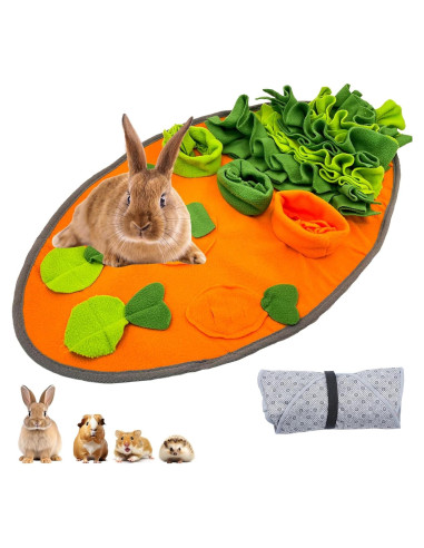 Alfombra de Forrajeo para Conejos HERCOCCI 76x40 cm Antideslizante