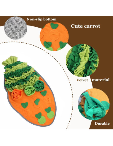 Alfombra de Forrajeo para Conejos HERCOCCI 76x40 cm Antideslizante
