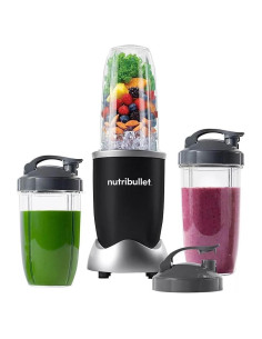 Licuadora NutriBullet Pro 900W Acero Inoxidable 0.95L