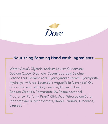 Dispensador Automático de Jabón de Manos Dove 300ml Lavanda