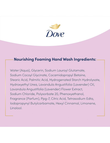 Dispensador Automático de Jabón de Manos Dove 300ml Lavanda