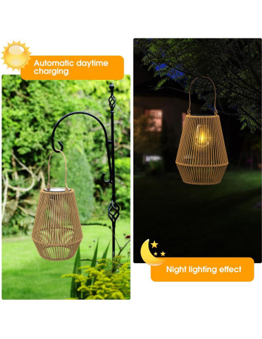 Linternas Solares KagoLing para Exterior 2 Paquete IP65