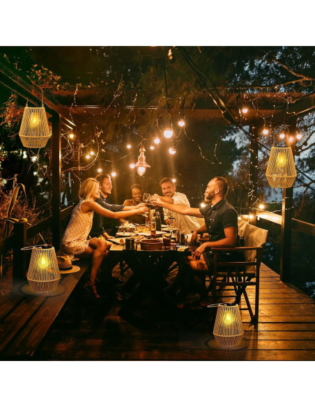 Linternas Solares KagoLing para Exterior 2 Paquete IP65