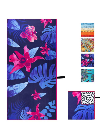 Toalla de Playa Microfibra OCOOPA Extra Grande 180x81cm Secado Rápido