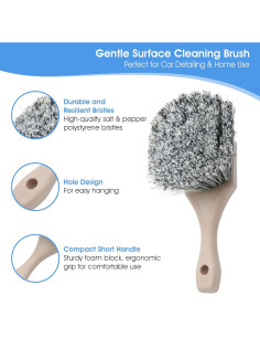 Cepillo de Limpieza Suave Nanoskin 21.5 cm Cerdas Duraderas 2
