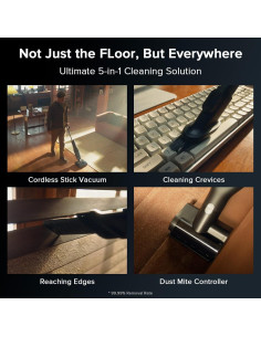 Aspiradora Húmeda y Seca Roborock F25 ACE Combo Inalámbrica 2