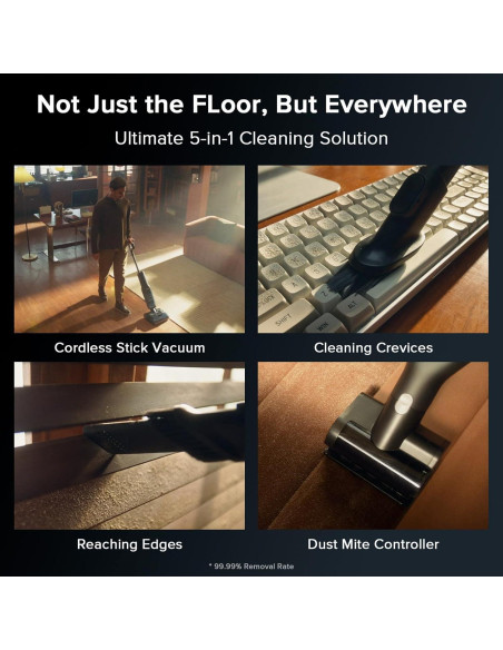 Aspiradora Húmeda y Seca Roborock F25 ACE Combo Inalámbrica