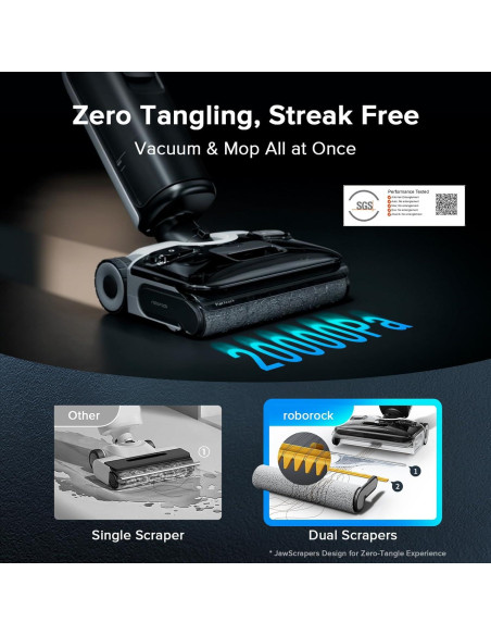 Aspiradora Húmeda y Seca Roborock F25 ACE Combo Inalámbrica