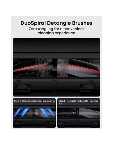 Robot Aspiradora eufy E28 con Sistema HydroJet y Mopa Rodante