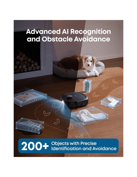 Robot Aspiradora eufy E28 con Sistema HydroJet y Mopa Rodante