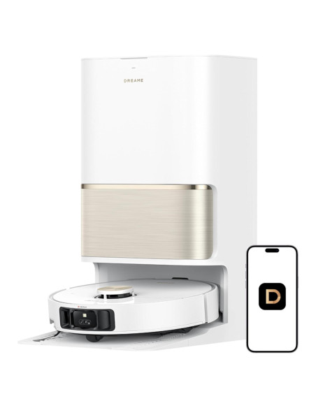 Aspiradora Robótica DREAME L50 Ultra Blanca 19500Pa Auto-Vaciado