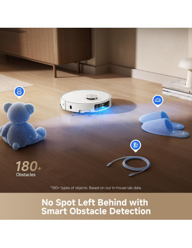 Aspiradora Robótica DREAME L50 Ultra Blanca 19500Pa Auto-Vaciado