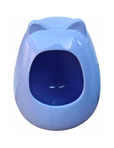 Baño Cerámico Grande para Chinchillas Azul Lavanda 1.22 kg 2