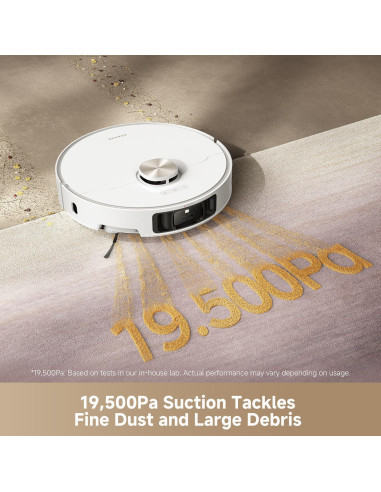Aspiradora Robótica DREAME L50 Ultra Blanca 19500Pa Auto-Vaciado