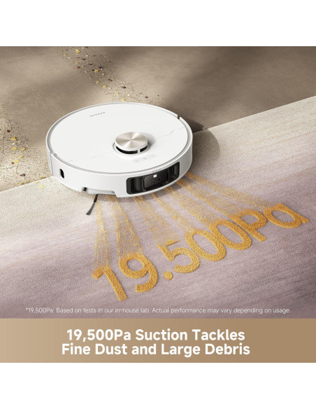 Aspiradora Robótica DREAME L50 Ultra Blanca 19500Pa Auto-Vaciado
