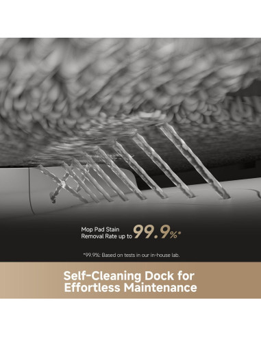 Aspiradora Robótica DREAME L50 Ultra Blanca 19500Pa Auto-Vaciado