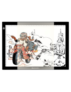 Caja de Luz LED GAOMON GB4 5mm Ultradelgada USB 398x300mm