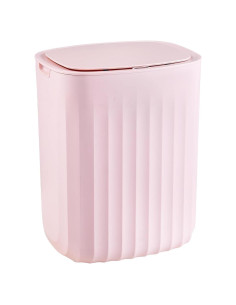 Basurero Automático ELPHECO 3.5 Galones Rosa con Sensor
