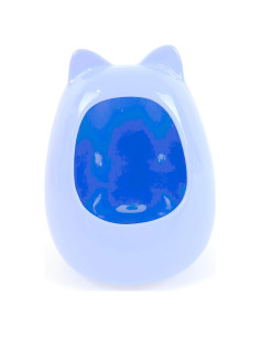 Baño de Cerámica Grande para Chinchillas Azul Cielo 23x18x15 cm