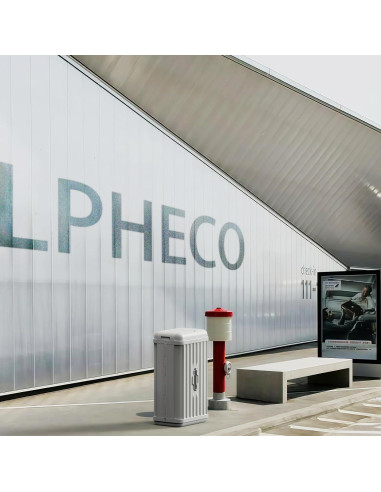 Cubo de Basura Automático ELPHECO 50L Blanco con Sensor