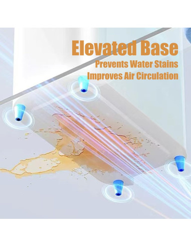 Basurero Automático Yatmung Blanco 2 Galones Pack de 2