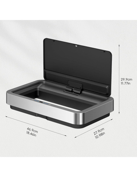 Tapa de Basura EKO Mirage-X 79.9L con Sensor de Movimiento